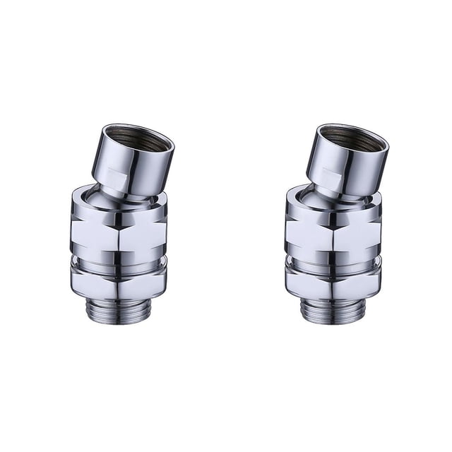 Injueey Adaptador de ducha, válvula desviadora de ducha de acero inoxidable, válvula de conector de grifo de baño, desviador de cabezal de ducha, Type2 NO2 Injueey CBP155925