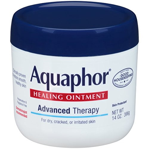 Aquaphor Healing Ointment, Dry, Cracked and Irritated Skin Protectant, 14 Oz (Pack of 2)