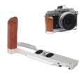 thumbnail image 3 of Camera L Shape Hand Grip, Camera L Shape Grip Strong Oxidation Resistance 1/4 Inch Screw Hole  for Photography Black,Silver, 3 of 7