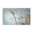 thumbnail image 2 of Betsy Drake DM11424 Anna Maria Island, FL Nautical Map Door Mat - 18 x 26 in., 2 of 2