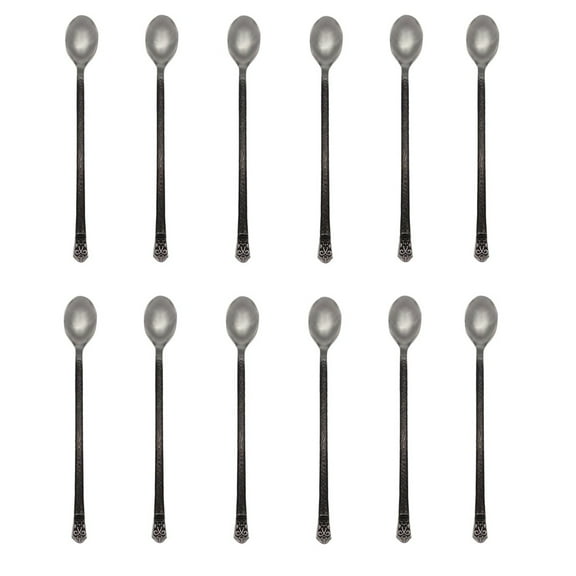 Gourmet Settings Avalon 18/10 Stainless Iced Beverage Spoon (Set of Twelve)