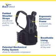 Cybertech Postural Extension Back Straightener Brace