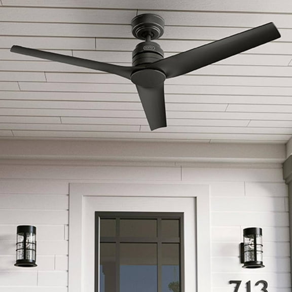 Restored Hunter Fan 52 Inch Noble Bronze Indoor/Outdoor Ceiling fan with Remote for Bedroom, Living Room, Office, Kitchen, Porch (Refurbished)