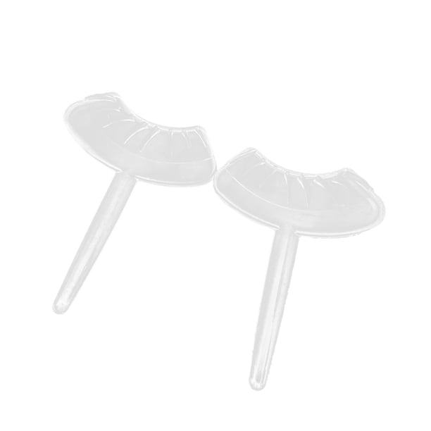 2 piezas de sellos para pestañas inferiores, sello de silicona para debajo de las pestañas, maquillaje de ojos B claro