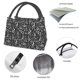 thumbnail image 4 of Fotbe Daisies Flowers Bolsa Térmica Portátil con Estampado, Bolsa de Entrega de Alimentos Aislada, Bolsa Reutilizable de Gran Capacidad para Comidas y Supermercado, 4 of 6