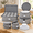 Cup + Plate Storage, variant on Saucer Case Tableware Storage Chest For 12 Plates Up To 6.5" Wide