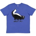 thumbnail image 3 of Inktastic Animals Cute Skunk Wasn't Me Youth T-Shirt, 3 of 5