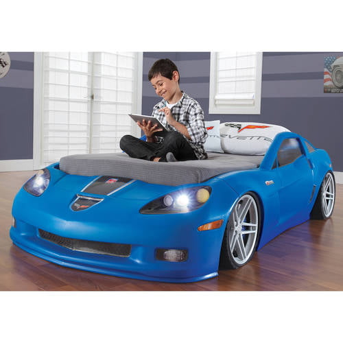 Step2 Corvette Convertible Toddler To, Race Car Bed Twin Step 2