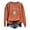 Orange, variant on Gunia Women'S Halloween Ghost Sweatshirt Graphic Crew Neck Long Sleeve Thin Pullover Top Hoodie Fall Fashion Clothes Beige S-2Xl