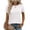 White, variant on Zeagoo Womens Tshirt Short Sleeve Summer Tops Crewneck Casual Basic Tee Shirts Spring Clothes Trendy Outfit