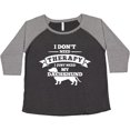 thumbnail image 3 of Inktastic No Therapy Dachshund Women's Plus Size T-Shirt, 3 of 5
