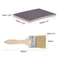 thumbnail image 2 of Uxcell 21 Pcs Sanding Block 2000 Grit 70 x 100mm Wet Dry Sanding Pad with Wood Brush, 2 of 6