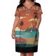 thumbnail image 3 of Vestido de noche estilo habanero, estilo caribeño, estilo retro, holgado, con bolsillos, para mujer, 2025. Conjuntos elegantes para mujer., 3 of 7