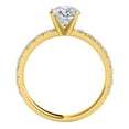 thumbnail image 4 of Aonejewelry 0.50 Ctw. Handcrafted Distinctive Diamond Engagement Wedding Ring 10K Yellow Gold, 4 of 4