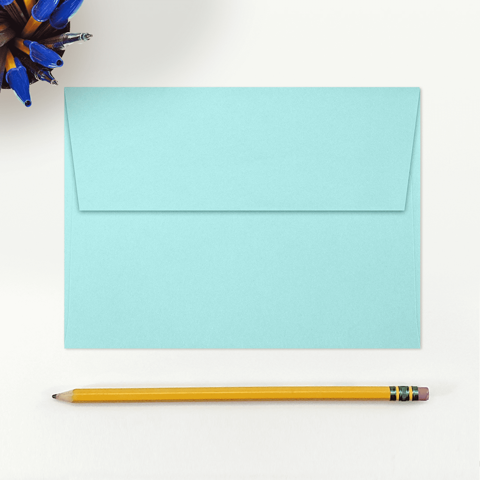 LUXPaper A7 Invitation Envelopes, 5 1/4 x 7 1/4, Seafoam, 500/Pack