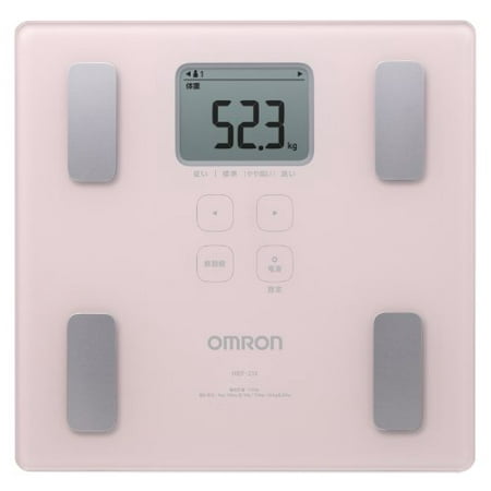 Omron body weight, body composition meter body scan pink (Karada Scan Omron At The Best Price)