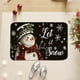 thumbnail image 5 of Yhmxh Alfombrillas de baño para baño Alfombra de baño Tapete navideño absorbente para cocina y baño Decoración del baño, 5 of 5