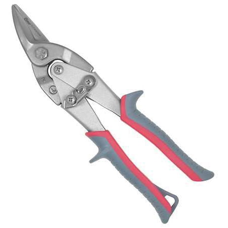 Steel Straight Cut Aviation Snips - Clauss 18423 Titanium Bonded Aviation Snips, Left Cut