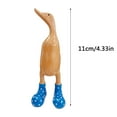 thumbnail image 4 of Vacemry Under $5 Resin Duck Figurine with Rain Boots, Colorful Garden Lawn Decor, Home Tabletop Ornament, Cute Animal Statue, Outdoor Indoor, Gift for Collectors, Whimsical Design, 4 of 9