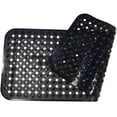 thumbnail image 5 of Alfombra de baño antideslizante agradable para la piel Alfombra de baño antideslizante de 88x39 cm Alfombra de ducha lavable a máquina y resistente al moho sin BPA （negro）,, 5 of 5