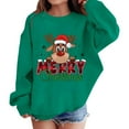 thumbnail image 5 of EnJoCho Merry Christmas Sweatshirt for Boys Holiday Graphic Pullover Hoodie Casual Xmas Shirt Kids Winter Clothes Cozy Fleec𝖾 Top 𝖧oliday 𝖦ift 3-10 Years, 5 of 6