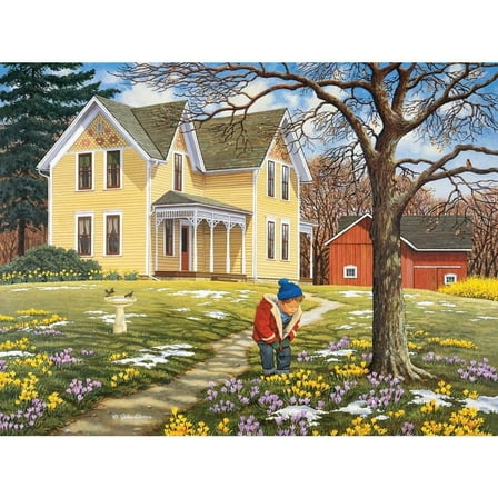 Bits & Pieces 500-Pc Looking for Spring Jigsaw Puzzle by John Sloane, 18×24