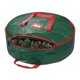 thumbnail image 1 of Bolsa de coronas de Navidad para vacaciones, guirnaldas artificiales dobles, contenedor de almacenamiento impermeable, asa, juguetes decorativos Almacenamiento y organización del hogar Verde, 1 of 6