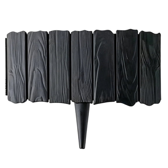 Decorative Plastic Garden Landscape Fence Weather Resistant Easy Assemble Border Edging for Yard Patio Plant Bed Arrangement