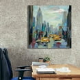 thumbnail image 6 of Epic Graffiti 'Manhattan Sketches I' by Silvia Vassileva, Canvas Wall Art, 37"x37", 6 of 8