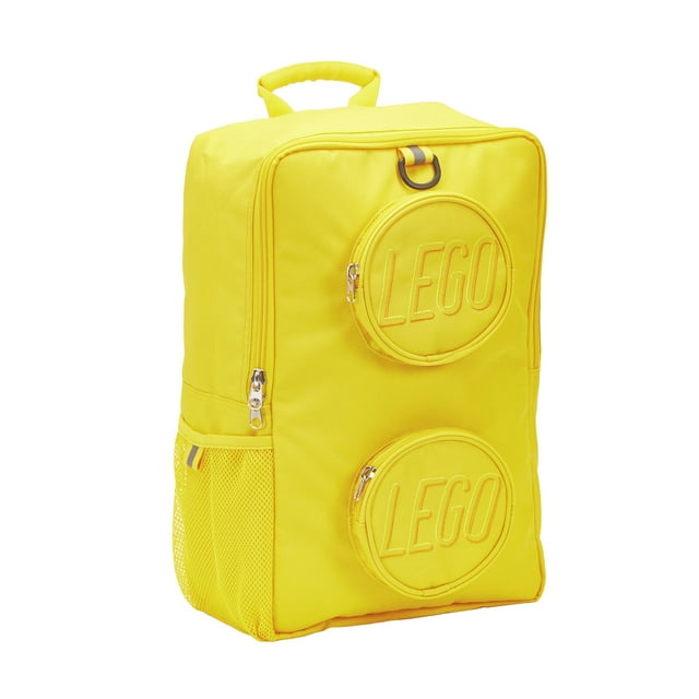 Mochila LEGO Brick Yellow para lo esencial de la escuela y el trabajo