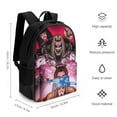 thumbnail image 2 of Bray Wyatt Backpack, 17-Inch Laptop Backpack, High Capacity Backpack For College Travel, Lightweight Daybackpack, 2 of 8