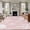 Pink, variant on Rectangle Area Rugs 5 x 8 Ft, Marine Life Non-Slip Residential Carpet, Summer Ocean Starfish Conch Seashell Pink Indoor Crawling Mats Runner Rugs for Living Room/Dining Room/Bedroom