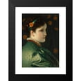 thumbnail image 2 of Frederick Sandys 11x14 Black Modern Framed Museum Art Print Titled - The Beautiful Giroflee Yellow (1869), 2 of 5