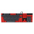 thumbnail image 3 of Teclado Mecánico Teclado Ergonómico Retroiluminado RGB de 104 Teclas Teclas sin Decoloración Teclado Programable para Juegos de Dos Colores para PC Y Portátil ANGGREK Otros, 3 of 8
