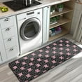 thumbnail image 3 of Black Cartoon Pink Winged Unicorn Pattern Kitchen Rug Mat,Kitchen Runner Rugs Non Skid Washable,Decorative Kitchen Floor Mats for Kitchen,Sink,Laundry,17"x47.2", 3 of 7