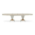 thumbnail image 3 of St. Charles Double Pedestal Dining Table -  Dove Gray, 3 of 14