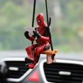 thumbnail image 5 of Figuras de acción de Deadpool liuruiping colgante de espejo retrovisor 8cm modelo de Anime, 5 of 5