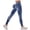 Blue-jeans for women, variant on FNFYH V Back High Waisted Faux Denim Jeggings for Women Butt Lifting Tummy Control Slim Fit Stretch Jeans Yoga Pants Scrunch Leggings