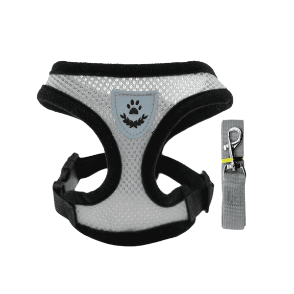 GASTROPOD Cat Harness and Leash,Stylish Adjustable Cat Harness for Safe Exploration,Reflective Cat Leash Set for Outdoor Adventures,Quick Release Buckle Cat Collars