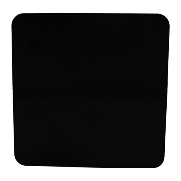Silica Gel Absorbent Mat for Ice Maker Bottom Non-Slip Drying Pad Kitchen Appliance 37.5x37.5cm Black