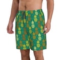 thumbnail image 2 of Naloa Pineapples1 Men's Beach Shorts, Surfing shorts, Swim trunks, Quick Dry Swim Trunks for Surfing Beach Fun - Small, 2 of 9