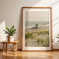 thumbnail image 6 of Lifeguard Stand, Fire Island 01 - Fire Island New York Photography Oak Framed Wall Art Print 24 x 30 inches, 6 of 12