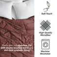 thumbnail image 6 of Southshore Fine Living, Inc. All Season Down Alternative Comforter, Marsala, Twin/Twin XL, 6 of 9