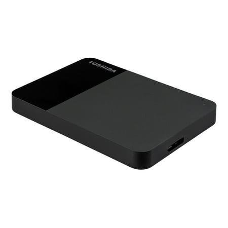 Toshiba - Canvio Ready 2TB External USB 3.0 Portable Hard Drive - Black