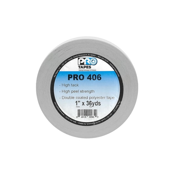 Pro Tape Double Stick Adhesive Tape 1"x36yd