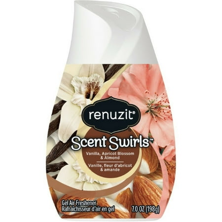 Vanilla Blossom - Renuzit Vanilla, Apricot Blossom, & Almond Cone Air Freshener, 7 oz
