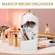 thumbnail image 4 of Organizador de brochas de maquillaje con rotación de 360 grados para escritorio, 4 of 7