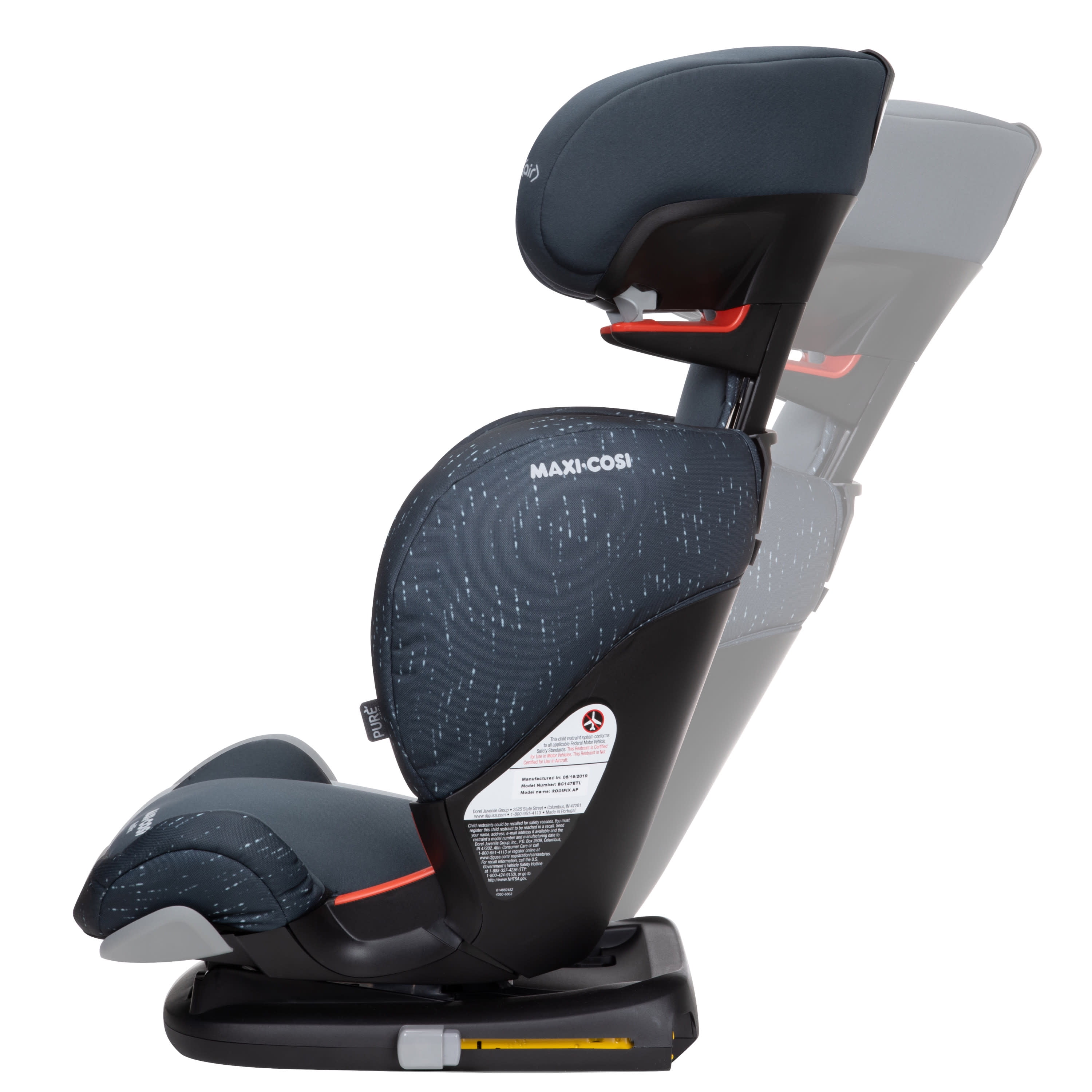 Maxi-Cosi RodiFix Booster Car Seat, Sonar Grey – PureCosi 
