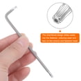 thumbnail image 4 of Llave hexagonal Torx Uxcell de 4 piezas T10 de acero S2, herramienta de reparación de llaves hexagonales en forma de L de 6 puntos, 4 of 7