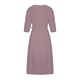 thumbnail image 4 of ICHUANYI Clearance Women's Fashion Round Neck Loose Short Sleeve Solid Mid-Calf Dress Long Dress(Pink, L) ICHUANYI WER2023081509013, 4 of 8